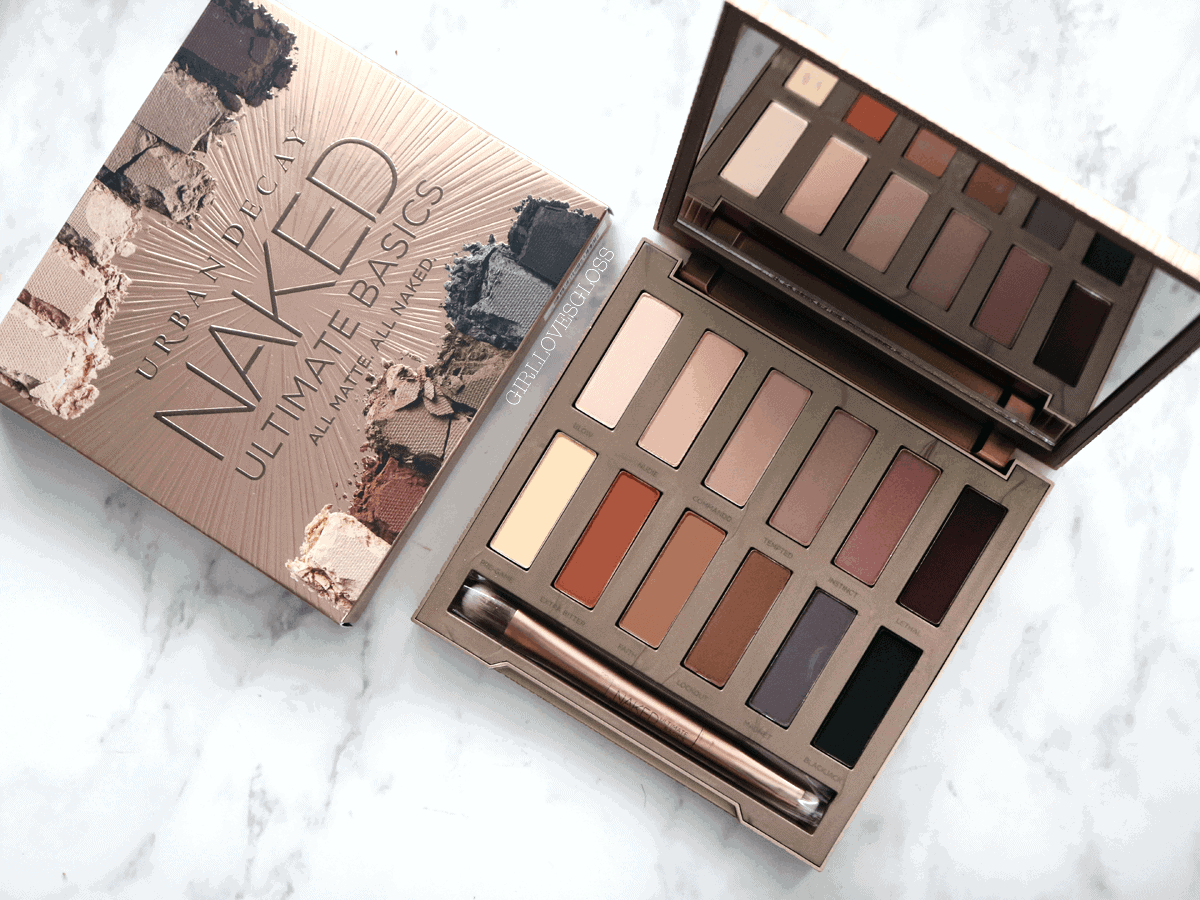 Urban Decay Ultimate Naked Basics Palette Swatches And Review Girl Loves Gloss