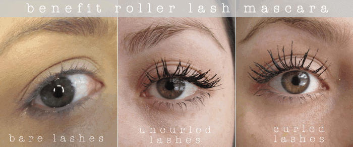 Benefit Roller lash Mascara before and after review girllovesgloss.com