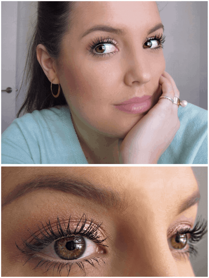Makeup for when you're feeling sick, rose gold eye makeup