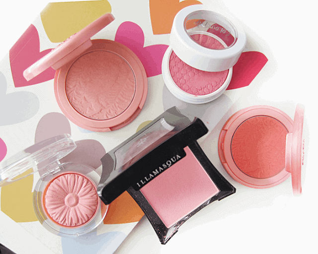 summer makeup blush favourites, tarte, colourpop, illamasqua, clinique