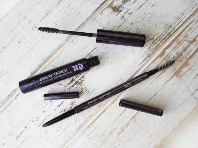 new Urban Decay Brow Tamer and Brow Beater 