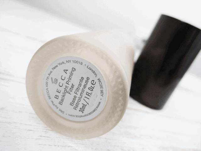 Becca Backlight Priming Filter Review and Swatch