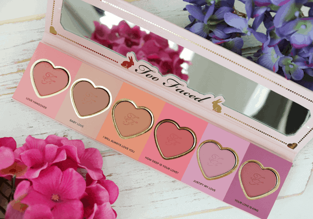 Too Faced Love Flush Blush Wardrobe Review and Swatches