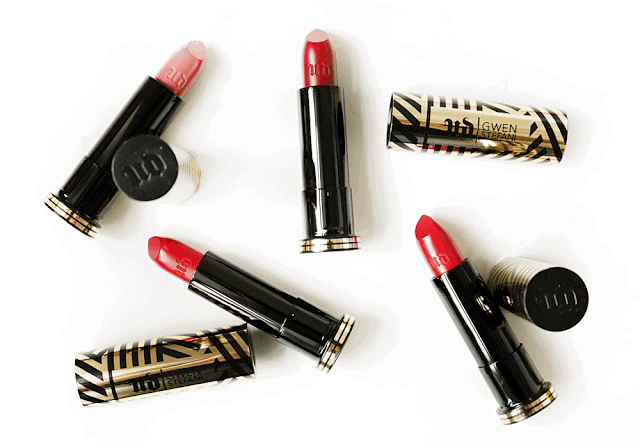 Urban Decay Gwen Stefani Lipsticks Review and Swatches
