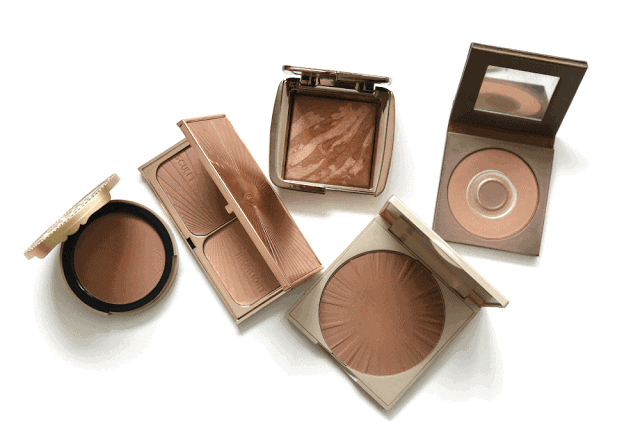 Five Favourite Bronzers: Hourglass, Too Faced, Tarte, Stila, Charlotte Tilbury