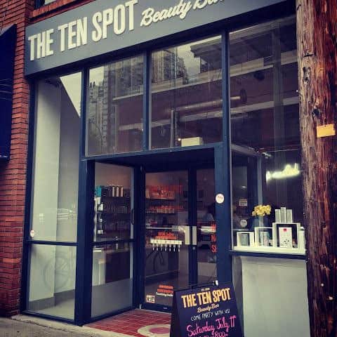 The Ten Spot Beauty Bar Vancouver Yaletown Review 