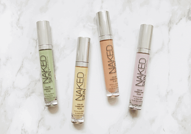 Color Correcting with Urban Decay Naked Skin Color Correcting Fluid