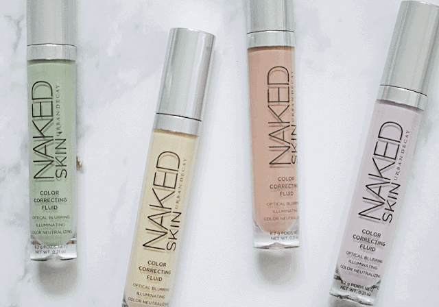 Color Correcting with Urban Decay Naked Skin Color Correcting Fluid