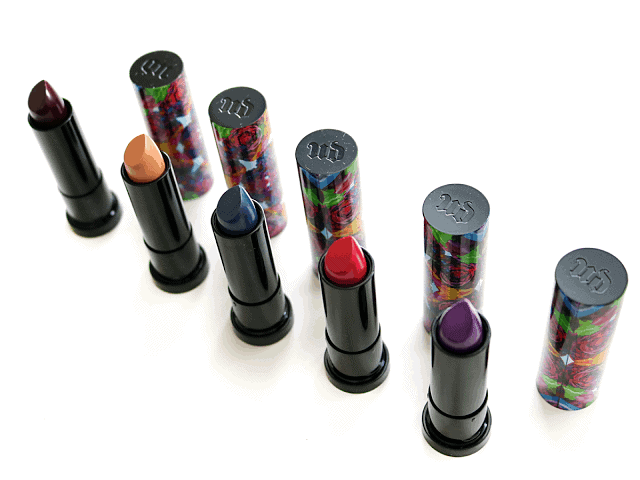 Urban Decay Alice Through the Looking Glass Collection Lipstick Swatches and Review