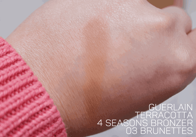 Guerlain Terracotta Bronzer 4 Seasons 03 Brunettes review and swatch