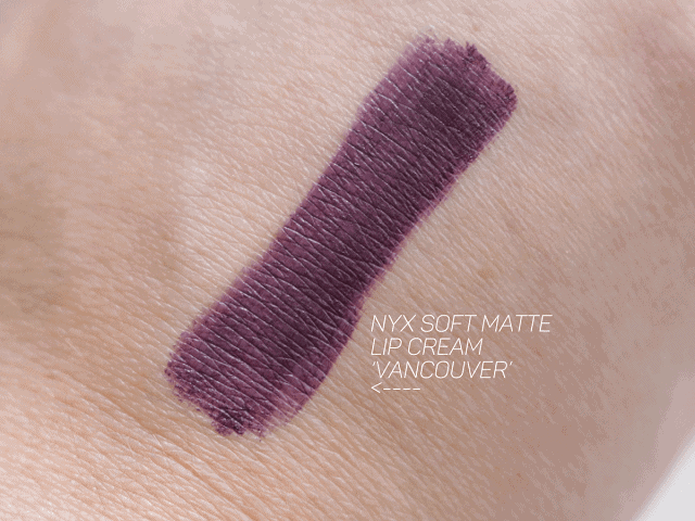 NYX Soft Matte Lip Cream in Vancouver Review and Swatch