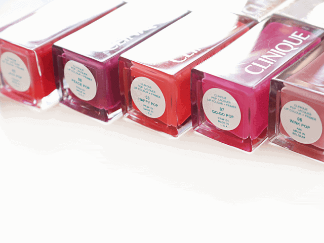 Clinique Pop Lacquer Lip Colour + Primer Review and Swatches