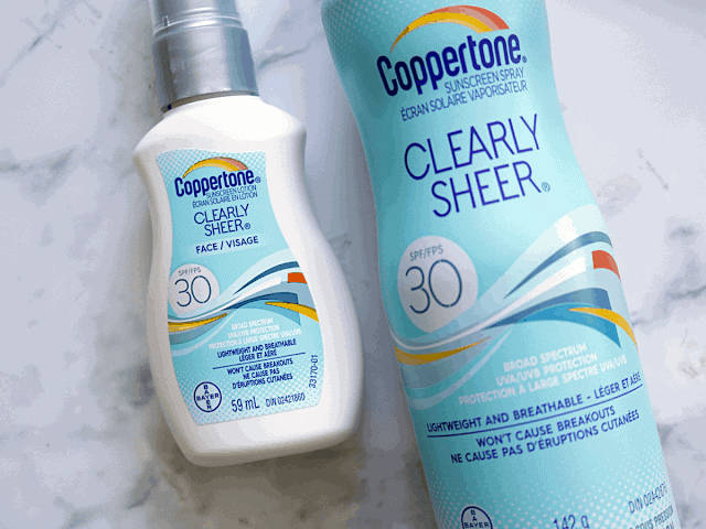 The Sun Safety Series : Coppertone Clearly Sheer