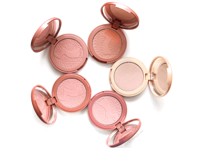 Tarte New Amazonian Clay Naughty Nude Blush Collection and Exposed Highlight Review