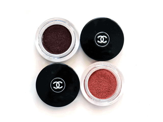 Chanel le Rouge Collection No1 Fall 2016 Illusion D'Ombre Rouge Brule and Rouge Contraste