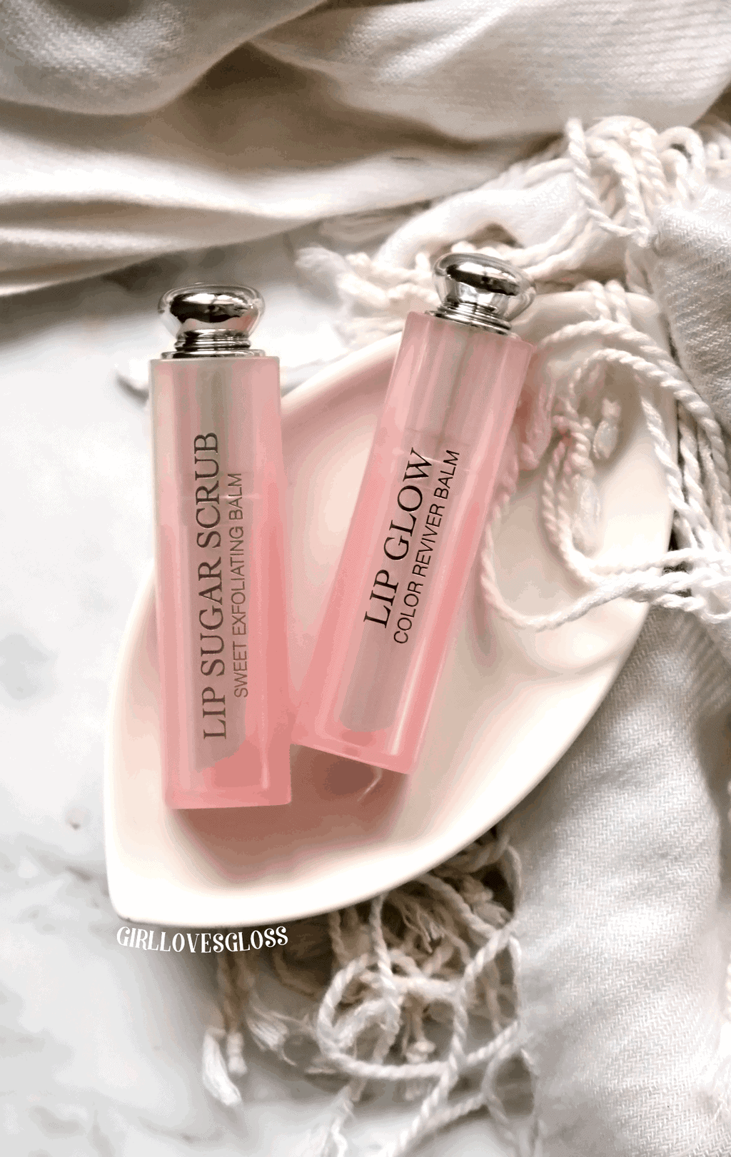 Dior Lip Glow and Lip Sugar Scrub Review and Swatches