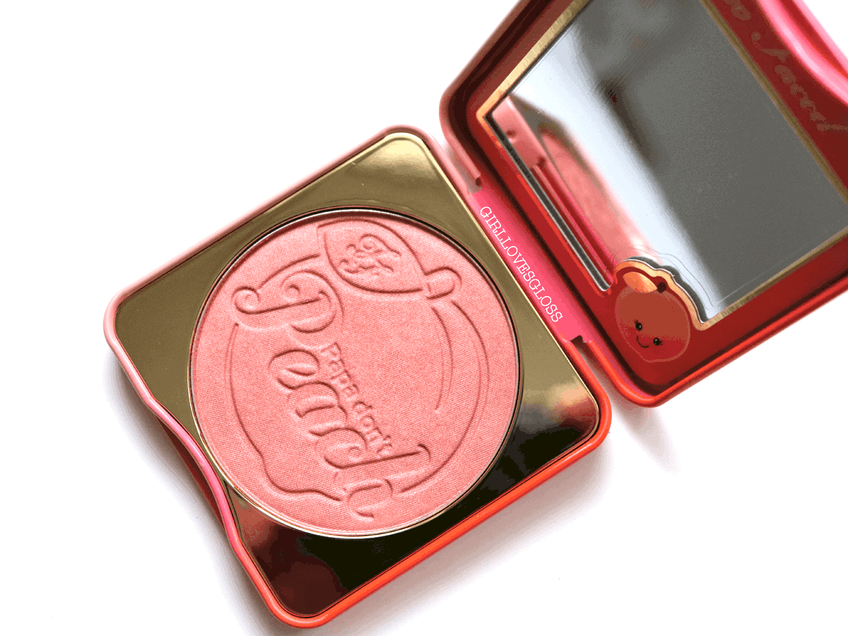 Too Faced Papa Don't Peach Blush Review and Swatches