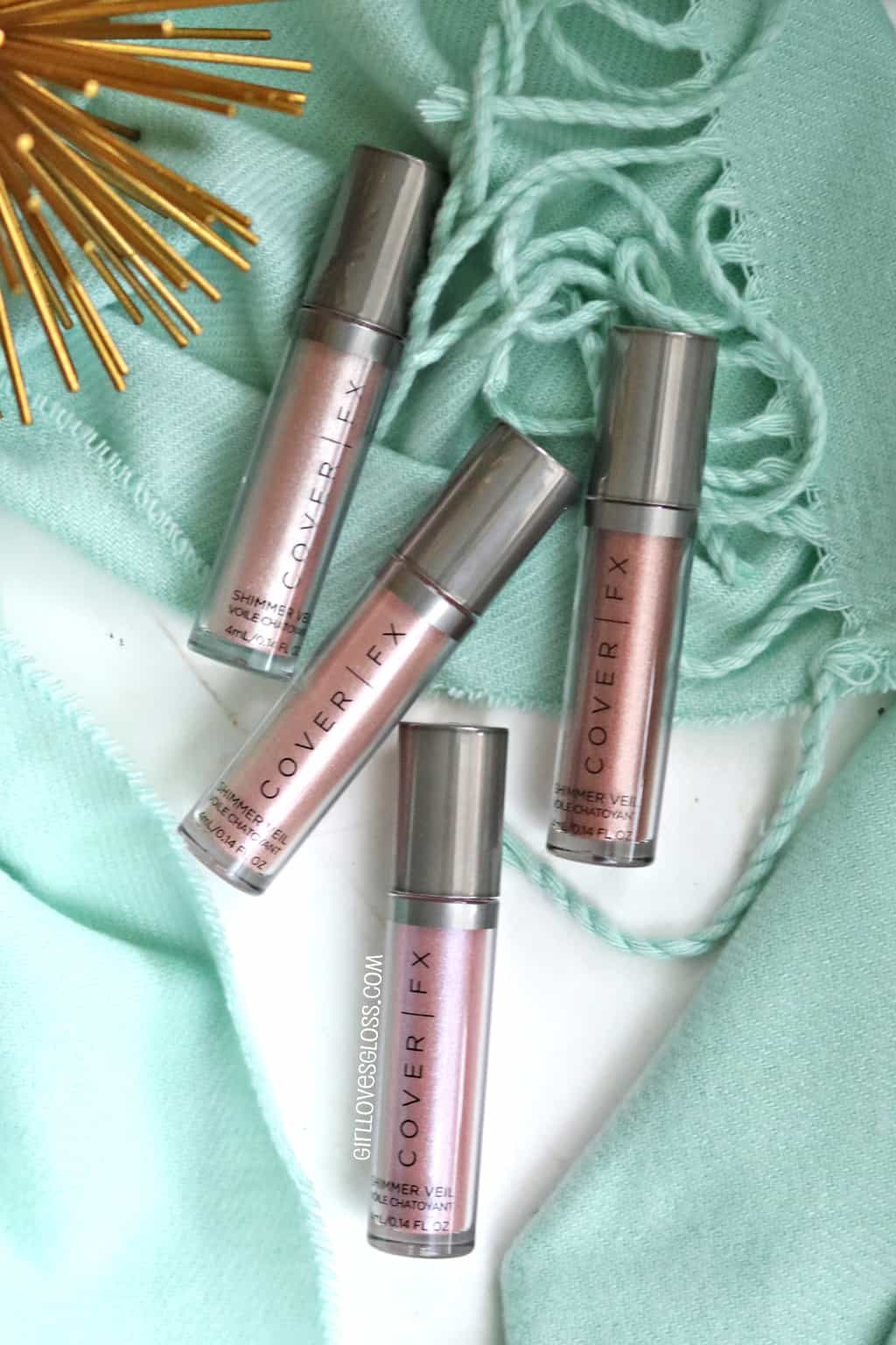 CoverFx Shimmer Veils and Glitter Drops Review