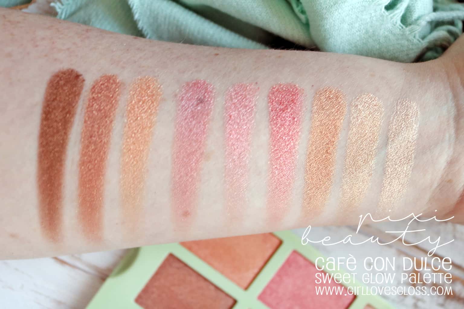 PIxi Dulce Candy Palette Review and Swatches