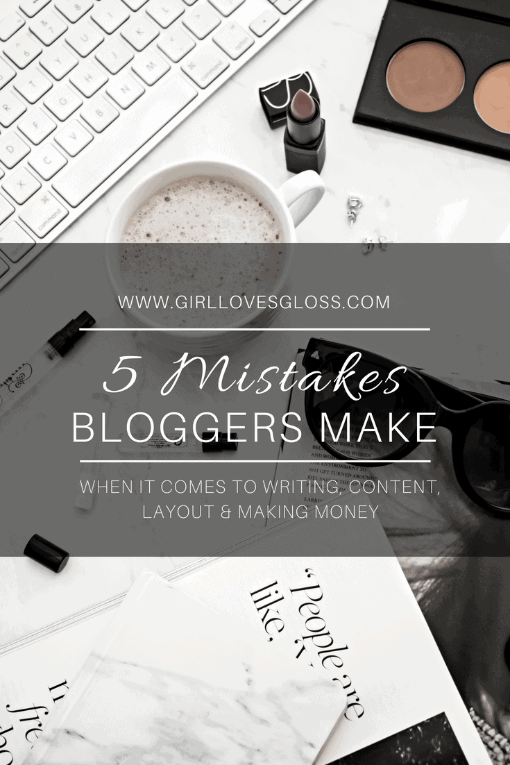 5 blogger mistakes and how to fix them fast