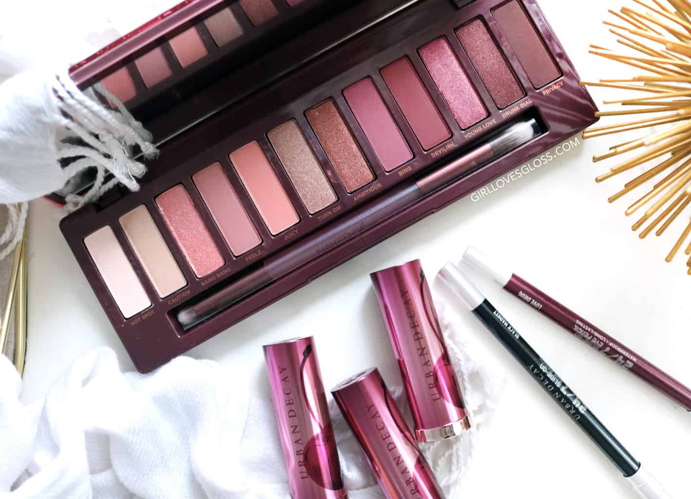 Urban Decay Naked Cherry Collection Review