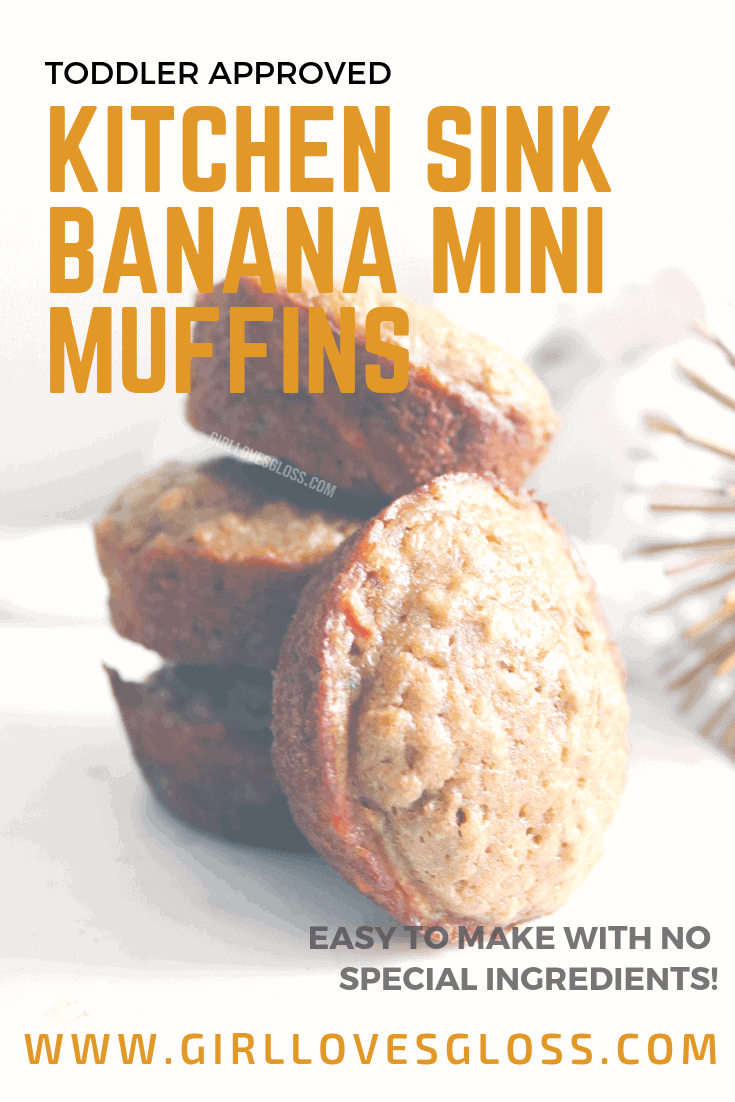 Kitchen Sink Banana Toddler Muffin Recipe