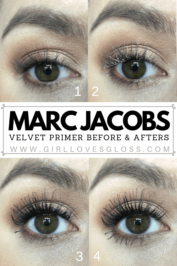 Marc Jacobs Velvet Primer before and after review