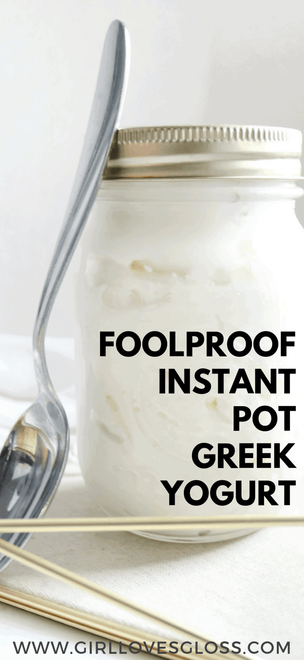 Instant Pot Greek Yogurt Recipe Lactose Free Option 6440