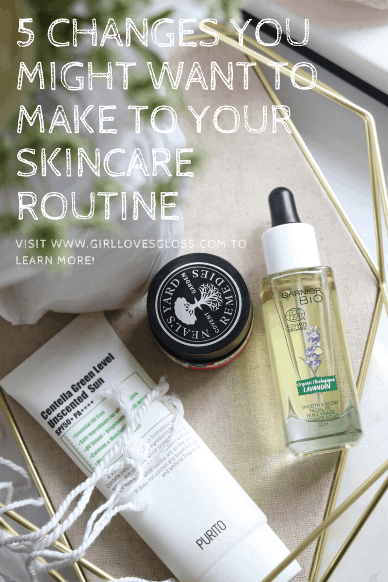 5 changes you should make to your skincare routine